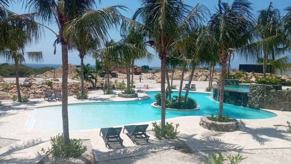 Blue Bay Penthouse Reef 5, Beach Golf Pool Dive With Ocean View Sint Michiel Bagian luar foto