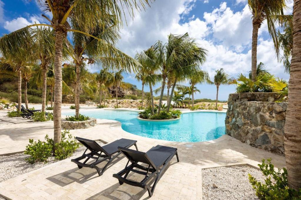 Blue Bay Penthouse Reef 5, Beach Golf Pool Dive With Ocean View Sint Michiel Bagian luar foto