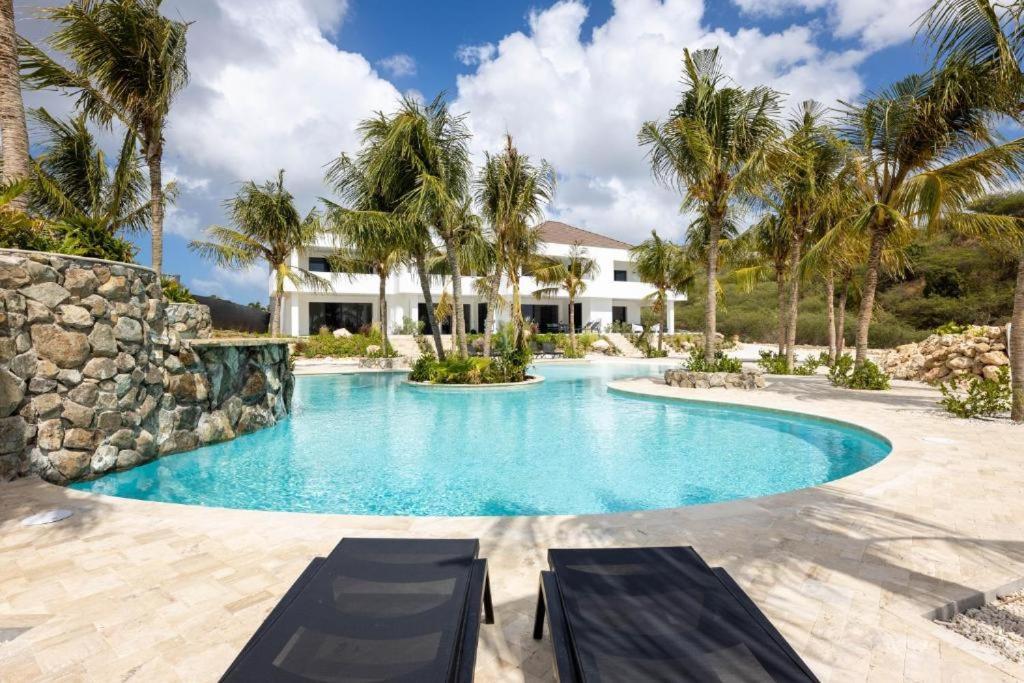 Blue Bay Penthouse Reef 5, Beach Golf Pool Dive With Ocean View Sint Michiel Bagian luar foto